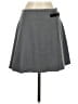Uniqlo 100% Wool Solid Gray Wool Skirt Size 2 - photo 1
