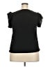 Unbranded 100% Polyester Black Short Sleeve Top Size 2X - photo 2