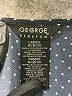 George Chevron-herringbone Blue Cocktail Dress Size M - photo 7
