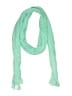 J.Crew Factory Store 100% Polyester Teal Scarf One size - photo 1
