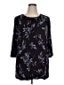 J.Jill Black 3/4 Sleeve Blouse Size XL - photo 1