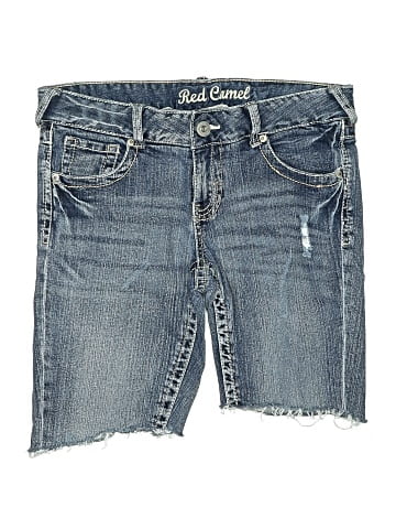 Red Camel Denim Shorts (view 1)