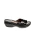 Born 100% Leather Black Wedges Size 6 - photo 1