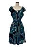 Laundry by Design Paisley Blue Cocktail Dress Size M - photo 1