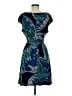 Laundry by Design Paisley Blue Cocktail Dress Size M - photo 2