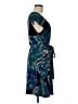 Laundry by Design Paisley Blue Cocktail Dress Size M - photo 4