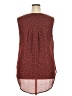 Torrid 100% Polyester Burgundy Sleeveless Blouse Size 2X Plus (2) - photo 2