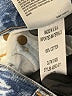 AGOLDE 100% Cotton Blue Jeans Size 26 waist - photo 8