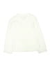 Derek Heart 100% Acrylic Ivory Long Sleeve Top Size 7 - 8 - photo 2
