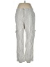 Sanctuary Stripes Ivory Linen Pants Size L - photo 1
