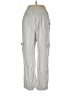 Sanctuary Stripes Ivory Linen Pants Size L - photo 2