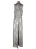 Vince Camuto Metallic Silver Gold Jumpsuit Size 14 - photo 2