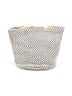 Assorted Brands 100% Cotton Tweed Gray Tote One size - photo 3