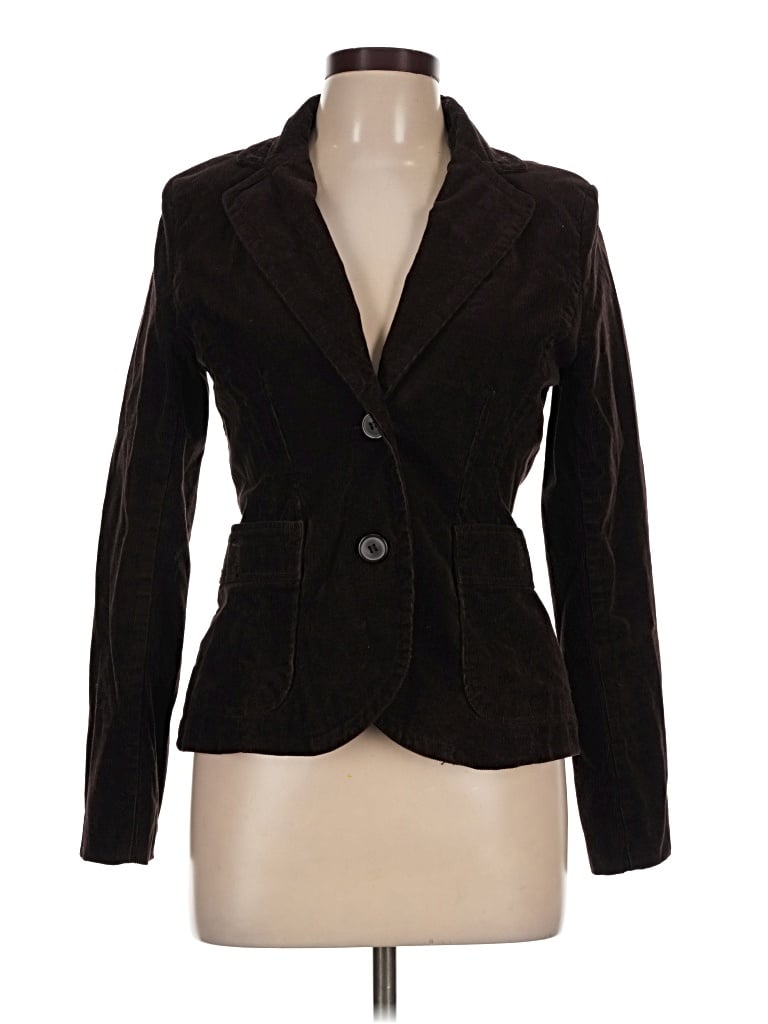 Pre-owned H&m Blazer Jacket In Brown