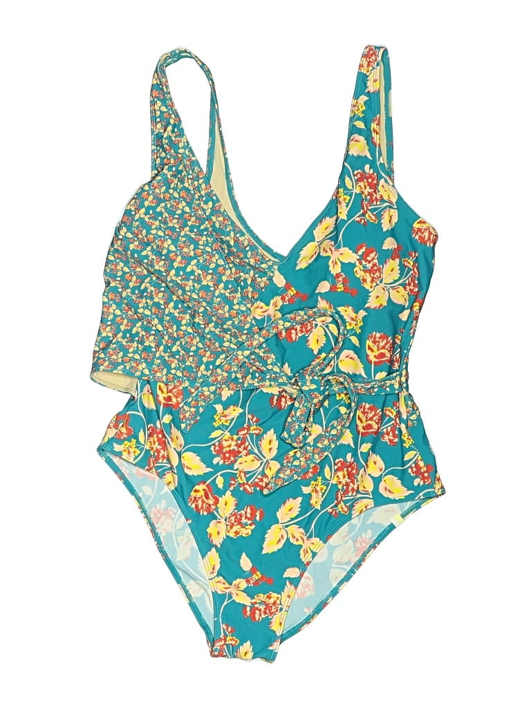 Pre-owned Summersalt One Piece Swimsuit In Blue