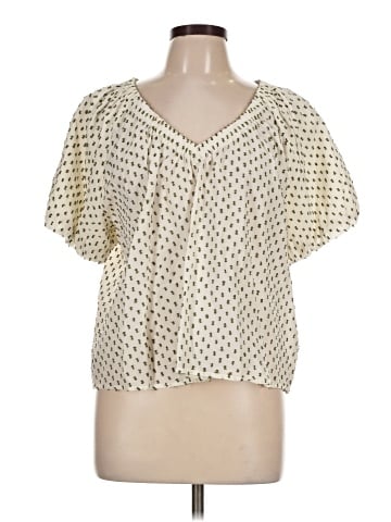 Ann Taylor LOFT Short Sleeve Blouse (view 1)