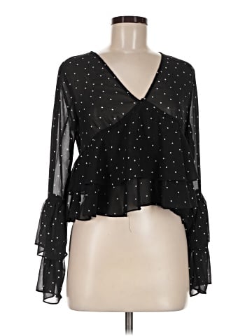 Boohoo Long Sleeve Blouse (view 1)
