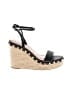 Steven New York Black Wedges Size 8 1/2 - photo 1