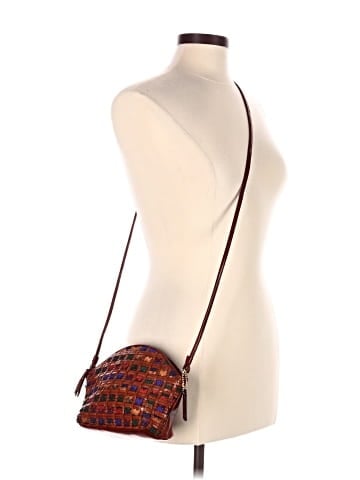 Oleg Cassini Leather Crossbody Bag (view 2)