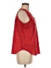 Basic Editions Red Sleeveless Blouse Size M (estimated) - photo 4