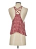 Hollister 100% Viscose Red Sleeveless Top Size S - photo 2