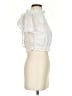 Altar'd State 100% Polyester Ivory Short Sleeve Blouse Size XS - photo 4