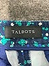 Talbots Animal Print Teal Casual Pants Size 6 (petite) - photo 4