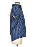 Belyn Key Stripes Blue Short Sleeve Blouse Size S - photo 4