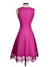 Donna Ricco Hearts Pink Cocktail Dress Size 0 - photo 2