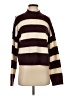 Vero Moda Stripes Brown Pullover Sweater Size S - photo 1