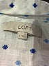 Ann Taylor LOFT Polka Dots Ivory 3/4 Sleeve Blouse Size L - photo 7