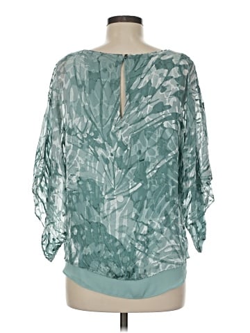 White House Black Market 3/4 Sleeve Blouse (view 2)