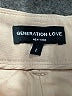 Generation Love Solid Ivory Shorts Size 2 - photo 3