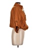 Mine Brown 3/4 Sleeve Blouse Size L - photo 4