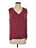 Akemi + Kin Burgundy Sleeveless Top Size S - photo 1