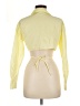 Zara Yellow 3/4 Sleeve Blouse Size M - photo 2