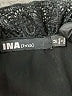 INA 100% Polyester Black 3/4 Sleeve Blouse Size M - photo 7