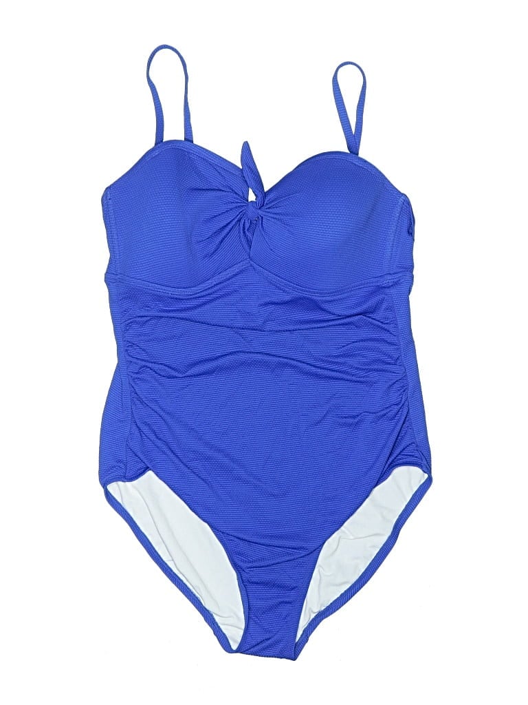 Pre-owned Kona Sol One Piece Swimsuit In Blue