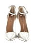 Renvy Metallic Silver Heels Size 8 - photo 2