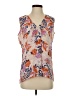 Rose + Olive 100% Polyester Orange Sleeveless Blouse Size S - photo 1