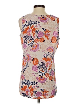 Rose + Olive Sleeveless Blouse (view 2)