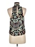 Abbeline 100% Polyester Black Sleeveless Blouse Size M - photo 2