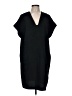 Vince. 100% Polyester Solid Black Casual Dress Size M - photo 1