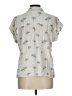 Rails Tropical Ivory Short Sleeve Blouse Size L - photo 2