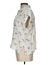Rails Tropical Ivory Short Sleeve Blouse Size L - photo 5