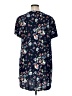 Natori Floral Blue Short Sleeve T-Shirt Size XL - photo 2