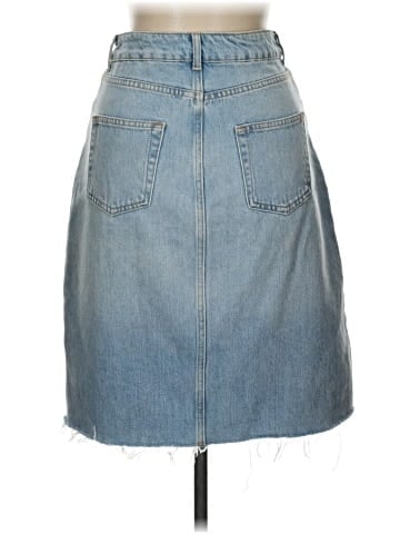 Topshop Denim Skirt (view 2)