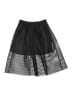 Blush 100% Polyester Solid Black Casual Skirt Size XS - photo 2