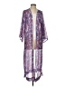Jessica Simpson 100% Polyester Purple Kimono Size XS - photo 1