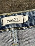 rue21 100% Cotton Graphic Blue Jeans Size 12 - photo 7